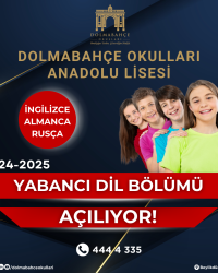 YABANCI DİL BÖLÜMÜ AÇILIYOR!