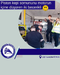Piston Kepi Somonunu Motorun İçine Düşüren İki Becerikli :))