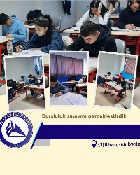 Bursluluk Sınavımızı Gerçekleştirdik