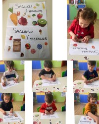 SAĞLIKLI VE SAĞLIKSIZ YİYECEKLER
