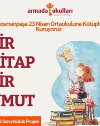 BİR KİTAP BİR UMUT SOSYAL SORUMLULUK PROJESİ