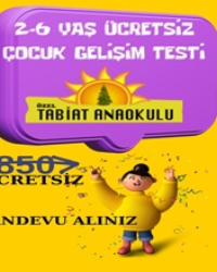 ÜCRETSİZ GELİŞİM TESTİ