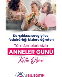 TÜM ANNELERİMİZİN ANNELER GÜNÜ KUTLU OLSUN