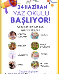 YAZ OKULU BAŞLIYOOOOR