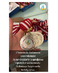 Cimnastik Galamıza Davetlisiniz