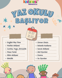 Eğlence ve Öğrenmenin Buluştuğu Yer: Kar Tanesi Yaz Okulu!