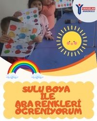 ARA RENKLERİ ÖĞRENİYORUM