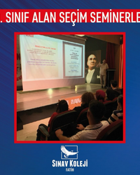 10.sınıf  alan seçim semineri