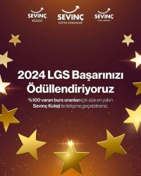 2024 LGS BAŞARINIZI ÖDÜLLENDİRİYORUZ
