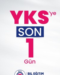 YKS SON 1 GÜN  ''BİL KOLEJİNDE BAŞARI BİR KÜLTÜRDÜR.''