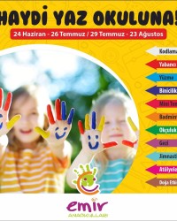 YAZ OKULU PROGRAMIMIZ