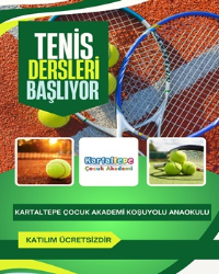 Tenis Dersleri Başlıyor