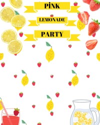 PİNK LEMONADE  PARTY