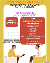 Rehberlik ve Psikolojik Danışma Servisimiz