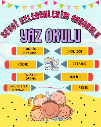 Yaz Okulumuz Başlıyoor!