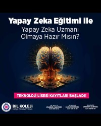 YAPAY ZEKA EĞİTİMİ İLE YAPAY ZEKA UZMANI OLMAYA HAZIRMISINIZ?