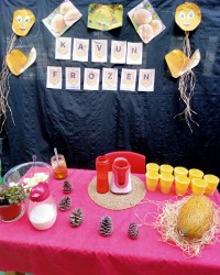 YAZ OKULUNDA MUTFAK ATÖLYESİ ETKİNLİĞİ KAVUN FROZEN