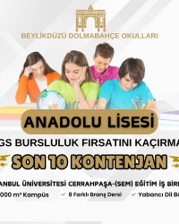 LGS BURSLULUK AVANTAJINDA SON 10 KONTENJAN!