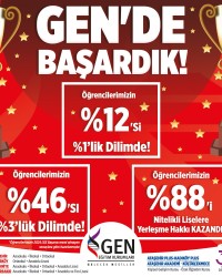 GEN'DE BAŞARDIK!