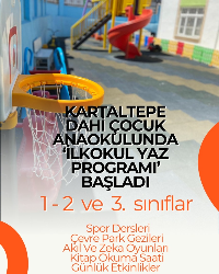 İLKOKUL YAZ PROGRAMI