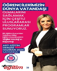 ARTI EĞİTİM HAZİRAN SAYISI