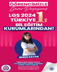 ÖĞRENCİLERİMİZLE GURUR DUYUYORUZ