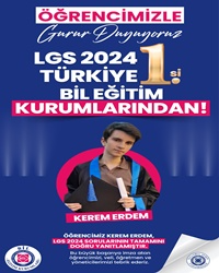 ÖĞRENCİLERİMİZLE GURUR DUYUYORUZ