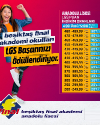 LGS BAŞARI BURSU SAĞLIYORUZ