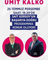 BİL EĞİTİM KURUMLARI STRATEJİ GELİŞTİRME KURULU BAŞKANI ÜMİT KALKO SAİT GÜRSOY'UN BAŞARIYA DOĞRU
