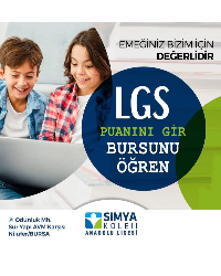 LGS Puanını gir bursunu öğren