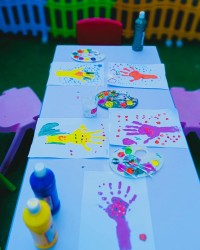 SANAT ATÖLYESİ ( KULAK ÇUBUĞU BASKISI )