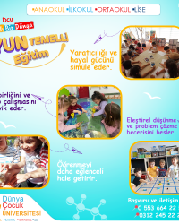 OYUN TEMELLİ EĞİTİM