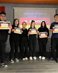 Almanca Bilgi Yarışması Kazananları: 9-B Sınıfı!