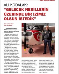 Öğretmenim dergisi, son baskısında baskısında YESEVİ HAVACILIK LİSESİ’ne geniş yer verdi.