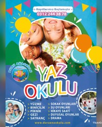 DURU ÇOCUKLARI YAZ OKULUNDA SINIRSIZ EĞLENİYOR !