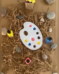 TAŞ BOYAMA ETKİNLİĞİ