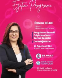 BİL AKADEMİ HİZMET İÇİ ÖĞRETMEN  EĞİTİM PROĞRAMI