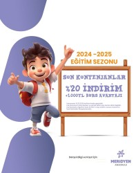 SON KONTENJANLARIMIZDA %20 İNDİRİM