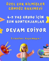 4-5 Yaş Grubu için Avantajlı Fiyatlarımız Devam Ediyor