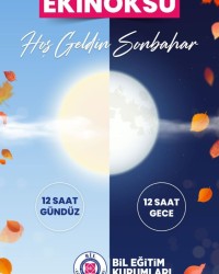 23 EYLÜL  SONBAHAR EKİNOKSU