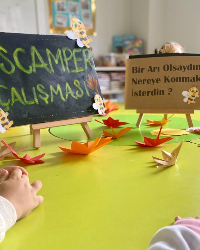 Scamper çalışması minikler