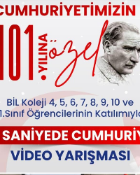 CUMHURİYETİMİZİN 101. YILINA ÖZEL  VİDEO YARIŞMASI