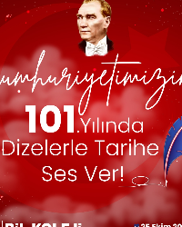 CUMHURİYETİMİZİN 101. YILINDA DİZELERLE TARİHE SES VER !