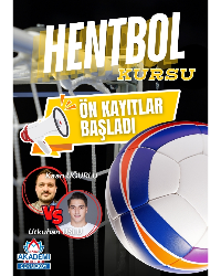 HENTBOL KURSU ÖN KAYITLARI BAŞLADI !