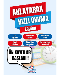 ANLAYARAK HIZLI OKUMA KURSU ÖN KAYITLARI BAŞLADI !