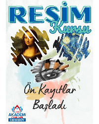 RESİM KURSU ÖN KAYITLARI BAŞLADI !