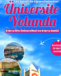 BİL KOLEJİ LİSE ÖĞRENCİLERİNE ÖZEL ÜNİVERSİTE YOLUNDA