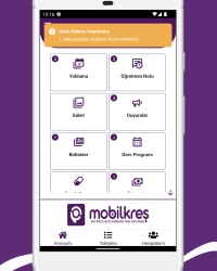 Mobil Kreş Uygulaması