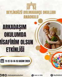 Arkadaşım Okulumda Misafirim Olsun