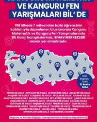 ULUSLARARASI KANGURU MATEMATİK VE KANGURU FEN YARIŞMALARI BİL'DE